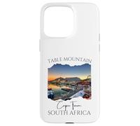 Custodia per iPhone 15 Pro Max Table Mountain Città del Capo Sudafrica Souvenir per donne e uomini