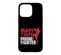 Custodia per iPhone 15 Pro Max Tattiche e tecniche di Boxing Fighter Muay Thai