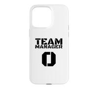 Custodia per iPhone 15 Pro Max Team Manager Attrezzature sportive Coach Giocatore