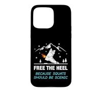 Custodia per iPhone 15 Pro Max Telemark Skiing Squats Should Be Scenic