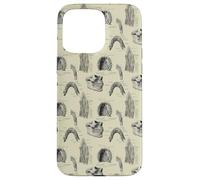 Custodia per iPhone 15 Pro Max Tema Dentale Vintage Denti Umani Anatomia Grafica