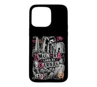 Custodia per iPhone 15 Pro Max Tempio Egizio Amun Ra Signore Di Karnak