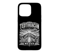 Custodia per iPhone 15 Pro Max Teotihuacan Città del Messico degli Dei Antica Piramide Art
