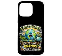 Custodia per iPhone 15 Pro Max Terra Isnt Urano Keep It Clean Funny Earth Day