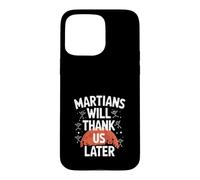 Custodia per iPhone 15 Pro Max Terraformare Marte Esplorazione Spaziale Colonizzazione di Marte