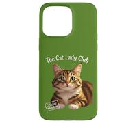 Custodia per iPhone 15 Pro Max The Cat Lady Club Cozy Tabby