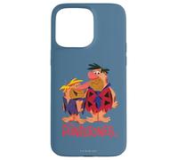 Custodia per iPhone 15 Pro Max The Flintstones Fred and Barney Stylized Art