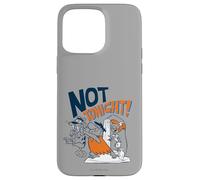Custodia per iPhone 15 Pro Max The Flintstones Fred Wilma Not Tonight