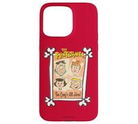 Custodia per iPhone 15 Pro Max The Flintstones Fred Wilma The Gang's All Here