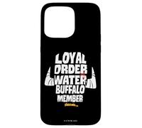 Custodia per iPhone 15 Pro Max The Flintstones Loyal Order of Water Buffalo