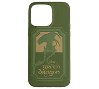 Custodia per iPhone 15 Pro Max The Lord of the Rings Green Dragon Tavern