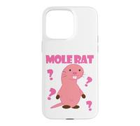Custodia per iPhone 15 Pro Max The Mole Rat - Simpatico disegno di opera d'arte digitale