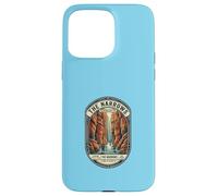 Custodia per iPhone 15 Pro Max The Narrows Zion National Park Stream - Distintivo per escursioni