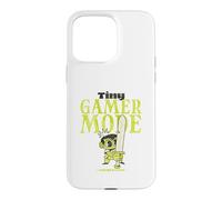 Custodia per iPhone 15 Pro Max Tiny Gamer Mode Retro Video Game Player Kids Adventure