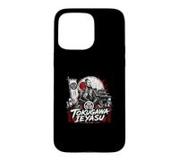 Custodia per iPhone 15 Pro Max Tokugawa e Ieyasu Samurai Shogun Feudale Giappone Mappa