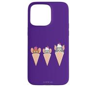 Custodia per iPhone 15 Pro Max Tom and Jerry Cherry on Top