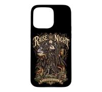 Custodia per iPhone 15 Pro Max Topolino Necromante: Arte Fantastica per la Notte