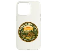 Custodia per iPhone 15 Pro Max Toppa retrò per insegnante Off Duty Summer Expedition 2026
