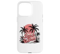 Custodia per iPhone 15 Pro Max Tramonto tropicale Beach Bum
