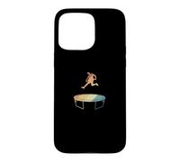 Custodia per iPhone 15 Pro Max Trampolino Fun Jumping Bouncing Hobby