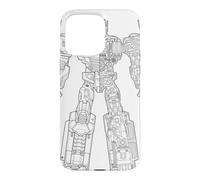 Custodia per iPhone 15 Pro Max Transformers Technical Drawing