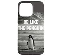 Custodia per iPhone 15 Pro Max Trendy Nihilist Penguin Motivational Be Like The Penguin