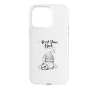 Custodia per iPhone 15 Pro Max Trust Your Gut Kombucha SCOBY Brewer Gift
