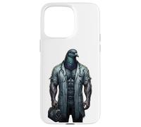 Custodia per iPhone 15 Pro Max Tuff Pigeon Doctor Viral Meme