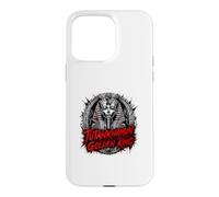 Custodia per iPhone 15 Pro Max Tutankhamon Golden Egitto King Faraone