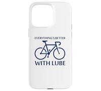 Custodia per iPhone 15 Pro Max Tutto è meglio con Lube Cycling