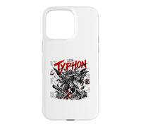 Custodia per iPhone 15 Pro Max Typhon Tempesta Primordiale Mito Greco Caos Dio