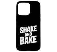 Custodia per iPhone 15 Pro Max Umorismo culinario retrò classico Shake and Bake