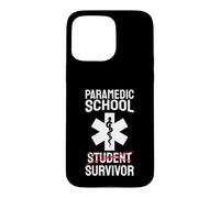 Custodia per iPhone 15 Pro Max Umorismo EMS per studenti sopravvissuti della scuola paramedica