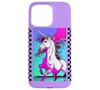 Custodia per iPhone 15 Pro Max Unicorno surf retrò anni '90