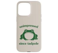 Custodia per iPhone 15 Pro Max Unimpressed Since Tadpole Funny Frog Silly Graphic