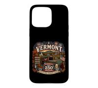 Custodia per iPhone 15 Pro Max USA 250° Anniversario Vermont Pride