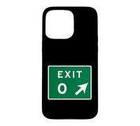 Custodia per iPhone 15 Pro Max Uscita 0 Zero Cape May NJ New Jersey Shore Parkway Sign