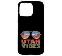 Custodia per iPhone 15 Pro Max Utah Vibes State Pride Mountains, Desert Outdoor Adventure
