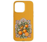 Custodia per iPhone 15 Pro Max Valencia Arance Spagna Andalusa Piastrelle Costa