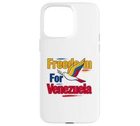Custodia per iPhone 15 Pro Max Venezuela Libre Bandiera Venezuelana Libertà Forte Orgoglio Orgoglio