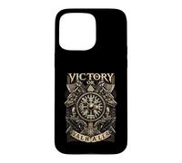Custodia per iPhone 15 Pro Max Victory or Valhalla - Viking - Geri and Freki - Skull -