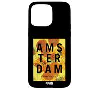 Custodia per iPhone 15 Pro Max Vincent Van Gogh Amsterdam Girasoli Pittura