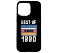 Custodia per iPhone 15 Pro Max Vintage 1990's Kid Retro Era Born In the 1990 Cassette