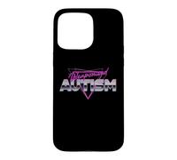 Custodia per iPhone 15 Pro Max Vintage Arcade Retro Wave Mese di sensibilizzazione sull'autismo armato