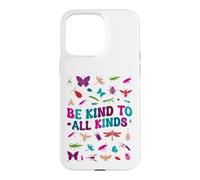 Custodia per iPhone 15 Pro Max Vintage Be Kind To All Kinds Bugs Insect Lover Kindness