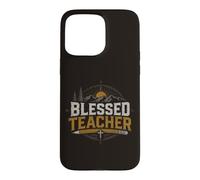 Custodia per iPhone 15 Pro Max Vintage Insegnante Fede Montagna Alba Benedetto