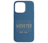 Custodia per iPhone 15 Pro Max Vintage Webster New York
