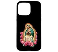 Custodia per iPhone 15 Pro Max Virgencita La Guadalupana Virgen Morena Patrona de México