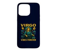Custodia per iPhone 15 Pro Max Virgo Vibes Forever Astrologia Zodiaco Vergine Oroscopo