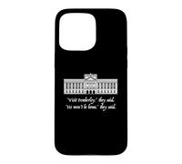 Custodia per iPhone 15 Pro Max VISITA PEMBERLEY NON SARÀ A CASA hanno detto Jane Austen Meme